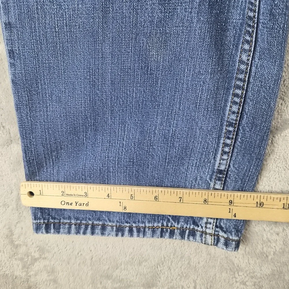 Levis 559 Relaxed Straight Jeans Mens 38x32 Blue Denim Medium Wash Cotton Y2K
